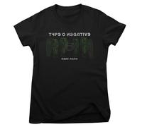 Type O Negative Officially Licensed Dead Again T-Shirt Donna Nero