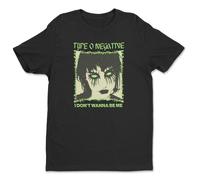 Type O Negative Officially Licensed T-Shirt Uomo Manica Corta Collo Rotondo Nero