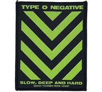 Type O Negative Slow, deep and hard Unisex Toppa nero/verde 100% poliestere