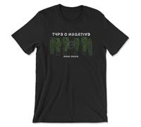 Type O Negative T-Shirt Da Uomo Dead Again Nera Maglia Girocollo Manica Corta
