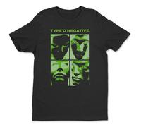 Type O Negative T-Shirt Uomo Ufficiale Licenza Tipo O Negative, Nera