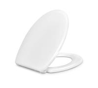 Type White Toilet Seat Top-Mounted With Soft-Close Function Easy To Assemble Made Robusto E Confortevole