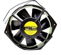 TYPE2750M 220V 15x17cm 15038 all-metal high temperature cooling fan 15CM 2-wire