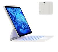 typecase Custodia con tastiera Edge per iPad Air 11" (M3 2025 / M2 2024), iPad Pro 11 (4a, 3a, 2a, 1a generazione), retroilluminazione a 11 colori, trackpad integrato, riga funzioni, custodia