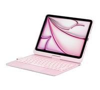 Typecase Flexbook Touch con tastiera per iPad Air 11" 2024/2025 Rosa chiaro