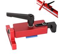 Typemiter Track Stop - Localizzatore di scivolo in lega di alluminio, connettore di supporto per la lavorazione del legno, binario a T, binari per la lavorazione del legno, utensili manuali per