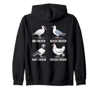 Types of Chickens Felpa con Cappuccio