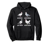 Types of Chickens Felpa con Cappuccio