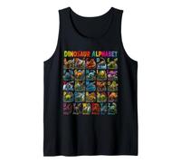 Types of Dinosaurs Alphabet ABC A-Z Dino Lover Kids Boys Canotta