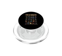 Types Of Dinosaurs Dinosauri Con Nomi Tavola PopSockets PopGrip per MagSafe