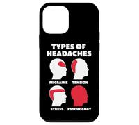 Types Of Headaches Tipi Di Mal Di Testa Studio Di Psicologia Custodia per iPhone 12 mini