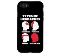 Types Of Headaches Tipi Di Mal Di Testa Studio Di Psicologia Custodia per iPhone SE (2020) / 7/8