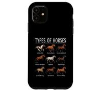 Types Of Horses Horse Breed Horseback Horse Custodia per iPhone 11