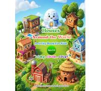 Types of Houses Around the World for Kids: Fun Learning Activity Book for Ages 3-6: Learn, Trace, and Color | A to Z Preschool Learning | Educational Coloring Book for Toddlers and Kindergarten Kids