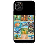 Types of Italian Brainrot Meme Character Hand Drawn for Kids Custodia per iPhone 11 Pro Max