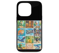 Types of Italian Brainrot Meme Character Hand Drawn for Kids Custodia per iPhone 13 Pro