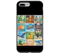 Types of Italian Brainrot Meme Character Hand Drawn for Kids Custodia per iPhone 7 Plus/8 Plus