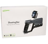 Typhoon ShootingStar - Volante/mando (Pistola, iOS, Analogue / Digital, Inalámbrico, Bluetooth, 3.0+EDR) Negro, Gris - [Edizione: Spagna]