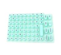 Typing Stickers Long Nails, Silicone Keyboard Cover, Nail Protection Pad, Reusable Non Slip Design, Transparent Flexible Material, Great for Women Using Laptops, Notebooks,
