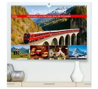 Typisch Schweiz (hochwertiger Premium Wandkalender 2026 DIN A2 quer), Kunstdruck in Hochglanz: Ein Kalender voller Schweizer Lebensgefühl
