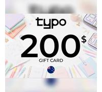 Typo Gift Card 200 NZD Key - NEW ZEALAND