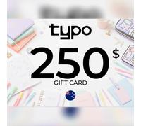Typo Gift Card 250 NZD Key - NEW ZEALAND