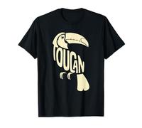 Typography Art Toucan Toco Toucans Maglietta