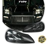 TYPY Auto Per Porsche Cayenne 957 Faro 2007-2010 Styling Aggiornato Nuovi Fari A LED Dinamico Indicatori di direzione Lampada Accessori Auto For 2007-2010