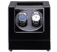 TYQMYSM Orologio da polso a 2 + 0 posizioni, con doppia batteria e cassa di carica meccanica, chiusura automatica all'apertura, sistema anti-magnetico silenzioso a cinque velocità
