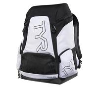 TYR Alliance Backpack, 45L Capacity, Wet and Dry Compartments, Team Colors