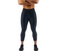 TYR Athletic Performance Workout Compression Cropped Pants Pantaloni Sportivi, Nero, M Uomo