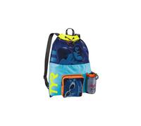 Zaino da piscina TYR Big Mesh Mummy 40L blu giallo