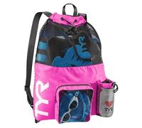 TYR Big Mesh Mummy Sacca a Rete per Piscina, Rosa, L