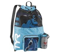 TYR Big Mesh Mummy - Zaino da 40 litri, colore: blu