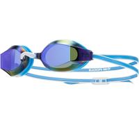 Tyr black ops 140 ev occhiali nuoto donne blu/bianco specchiati