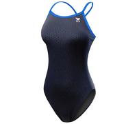 Tyr Costume da bagno intero Hexa Diamondfit Durafast Elite – Nero/Blu Donna 26