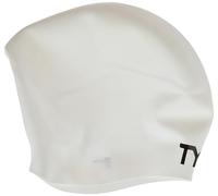 TYR Cuffia da Bagno Adulti a Pelo Lungo Senza Rughe in Silicone
