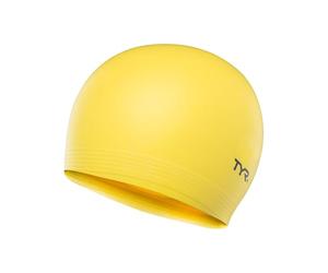 TYR - Cuffia da nuoto in lattice, colore: Giallo