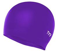 TYR Cuffia da nuoto in lattice, viola