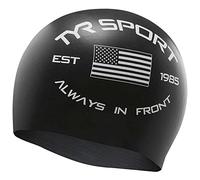 TYR Cuffia da nuoto, nero