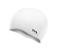 TYR Cuffia in Silicone Cuffia in Silicone, Unisex - Adulto, White, M