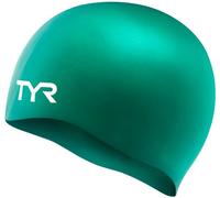 TYR Wrinkle Free Silicone Cap - Cuffia da nuoto per adulti in silicone antirughe TYR Blend (verde), LCS-310