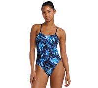 Tyr Cutoutfit - Durafast Elite - Reflecta Swimsuit Blu 28 Donna