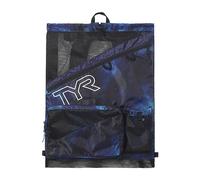 TYR Elite Team - Zaino in rete, taglia unica, colore: blu/verde