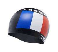 TYR Francia Silicone Fit Cuffia da Nuoto, Nero, Unisex-Adulto