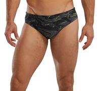 Tyr Galaxy Brief costume nero/lime XS - UK30
