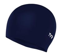 Cuffia da bagno in lattice solido blu navy
