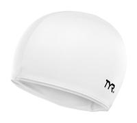 TYR Lycra Swim Cap, White