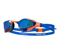 TYR Tracer-X Rzr Racing Mirrored Adult Goggles 492 - BLU ORANGE One Size