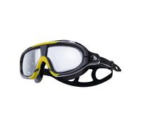 TYR Orion Schwimmmaske Adult Fit Rauch/Schwarz/Gelb